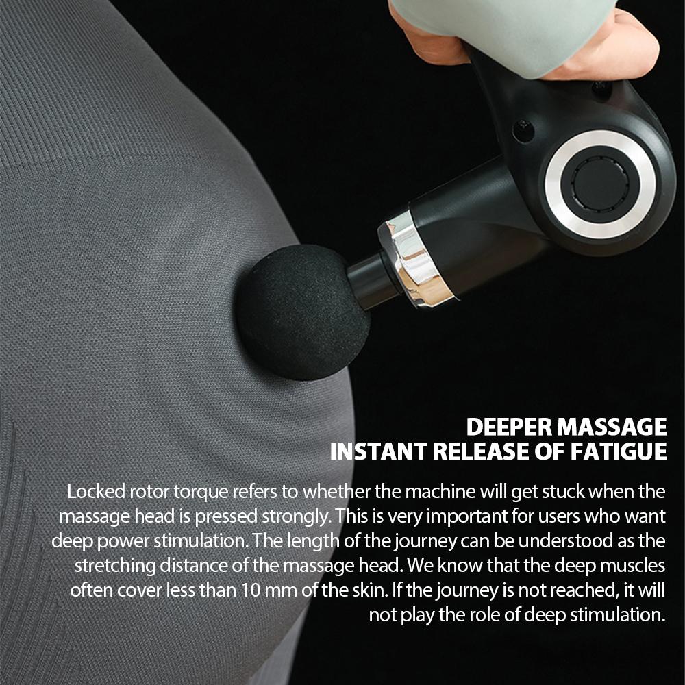 Mini Muscle Massage Gun Body Massager Pain Therapy Deep Massage SP