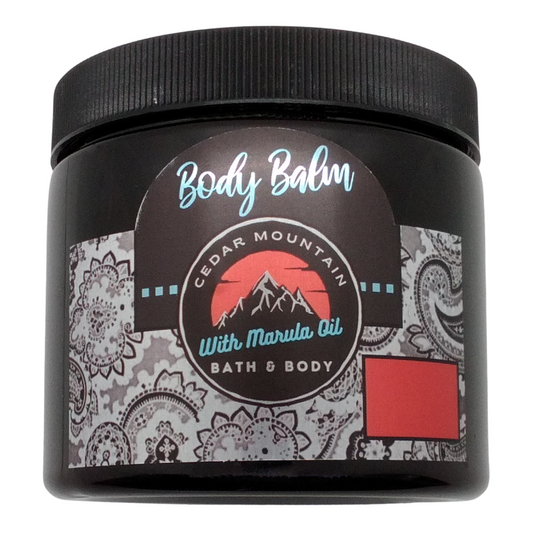 Cedar Mountain Strawberry Cream Marula Oil Body Balm, 16 Oz