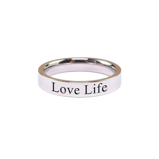 Love Life Comfort Fit Inspirational Band